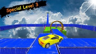 Extreme Car Driving: Impossible Sky Tracks Stunts截图2