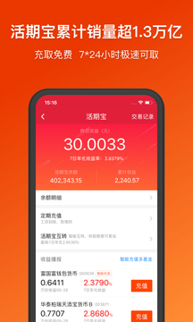 天天基金截圖