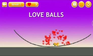 Love Balls Emoji : Draw Lines截图5