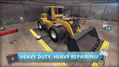 Heavy Duty Mechanic: Excavator Repair Games 2018截图3