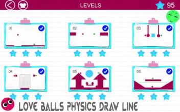 Love Balls physics draw line II IO截图3