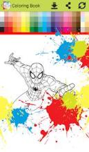 Superhero Infinity Coloring book for kids截图4