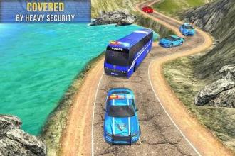 US Prisoner Police Bus: Bus Games截图2