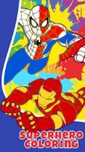 Superhero Infinity Coloring book for kids截图1