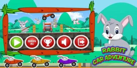 Rabbit Adventure - Racing Animal Car截图5