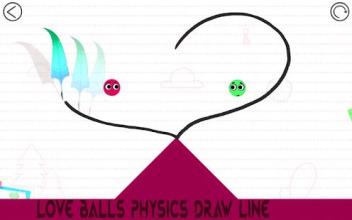 Love Balls physics draw line II IO截图2