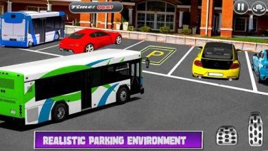 City Coach Bus Simulator Parking Drive截图5