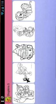 Cartoons Coloring Pages For kids截图