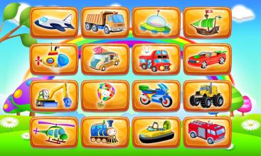 Cars and vehicles puzzle截图5