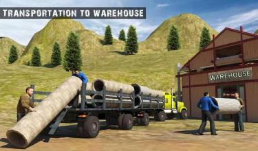 USA Truck Driving School Offroad Transport Games截图2