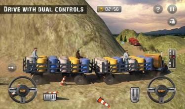 USA Truck Driving School Offroad Transport Games截图4