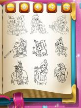 Gopi Krishna Coloring Pages  Radha Krishna Games截图2