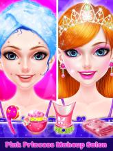 Pink Princess Makeup and Dress Up Salon 2019截图4