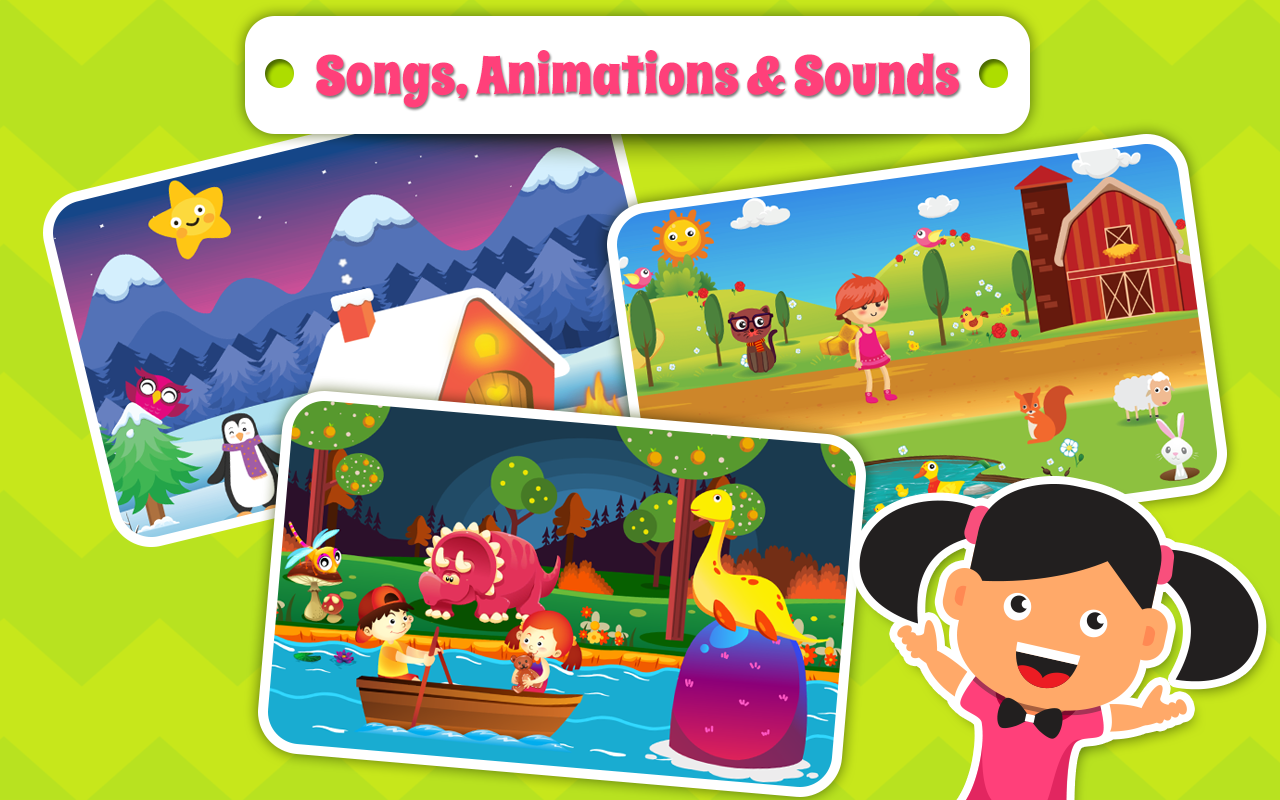 Nursery Rhymes Songs & Kids Puzzle Games Free截图4