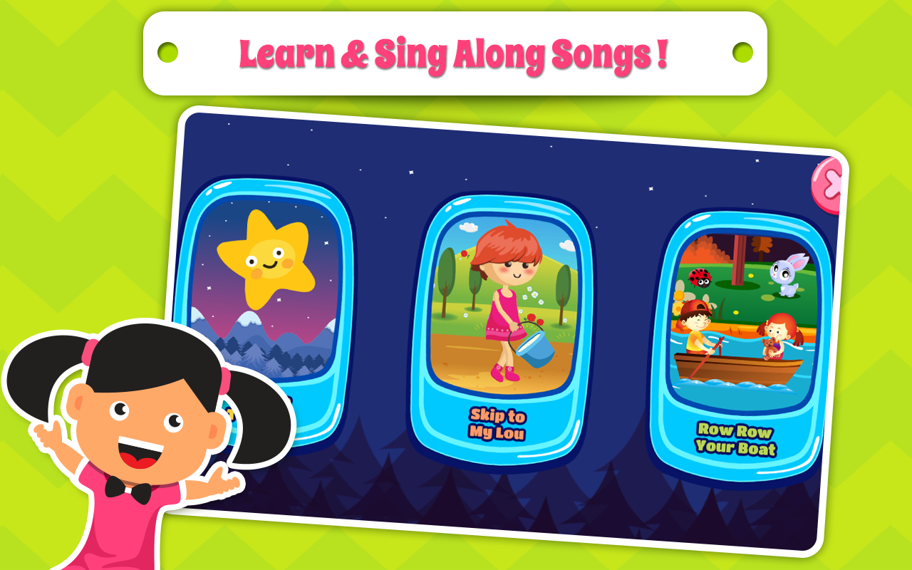 Nursery Rhymes Songs & Kids Puzzle Games Free截图1