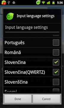 Slovak for GO Keyboard截图