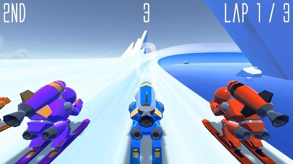 火箭滑雪比赛Rocket Ski Racing截图1