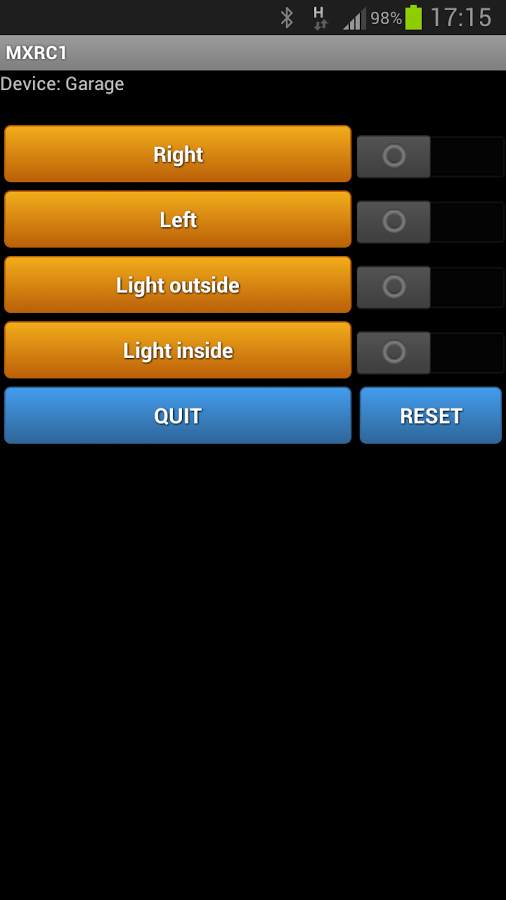 MXRC1Open BT Remote Control截图4