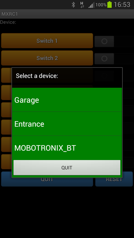 MXRC1Open BT Remote Control截图1