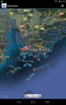 香港航班信息截图