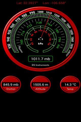 DS晴雨表-空气压力截图5