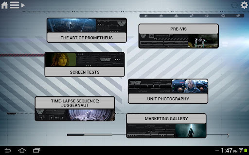 Prometheus Weyland Corp App截图2