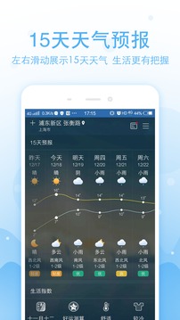 實況天氣預報截圖