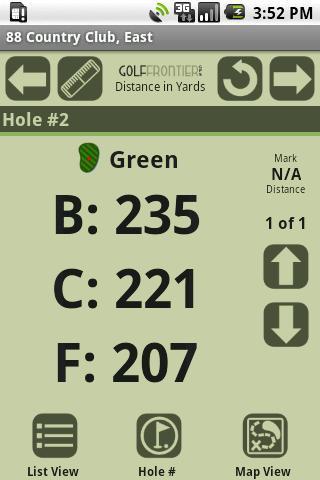 Golf Frontier - Golf GPS Lite截图3