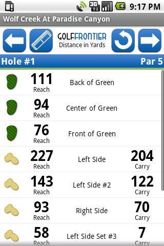 Golf Frontier - Golf GPS Lite截图2
