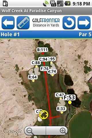 Golf Frontier - Golf GPS Lite截图5