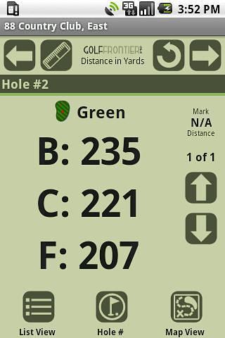 Golf Frontier - Golf GPS Lite截图6
