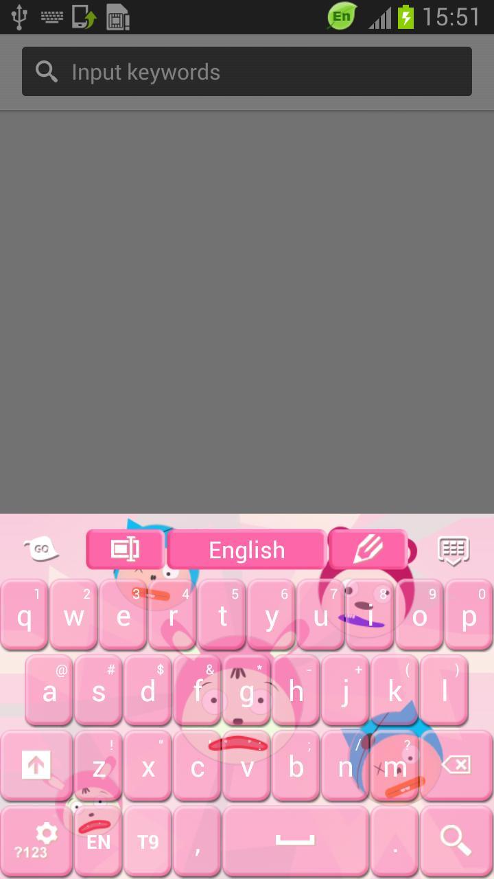 Keyboard Theme Anime截图2