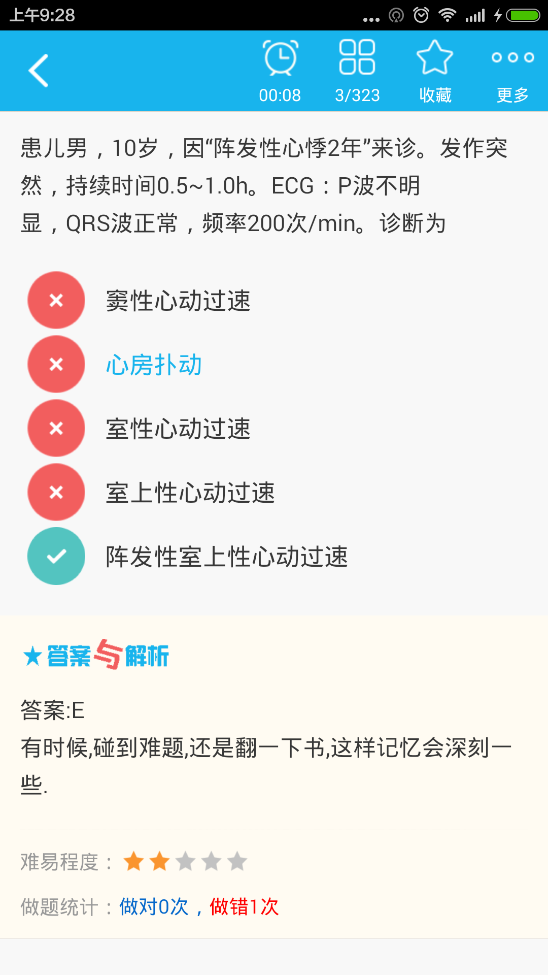 儿内科高级职称总题库截图2