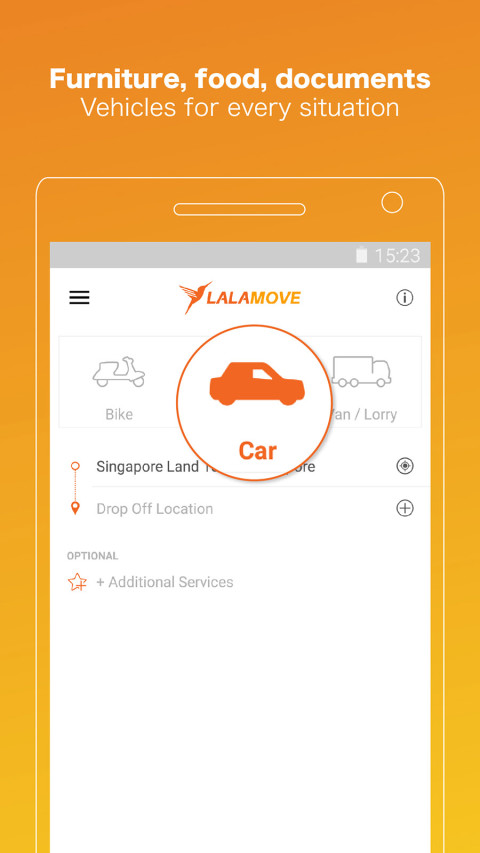 Lalamove啦啦快送 客货车 Call Easy Van截图2