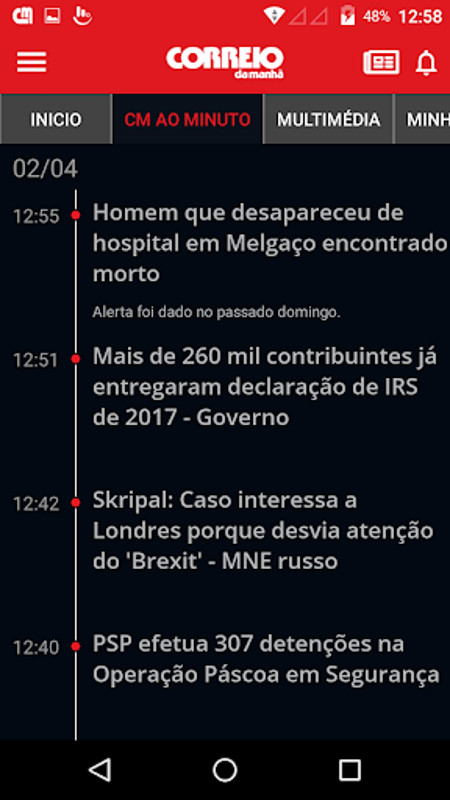 Correio da Manhã截图3