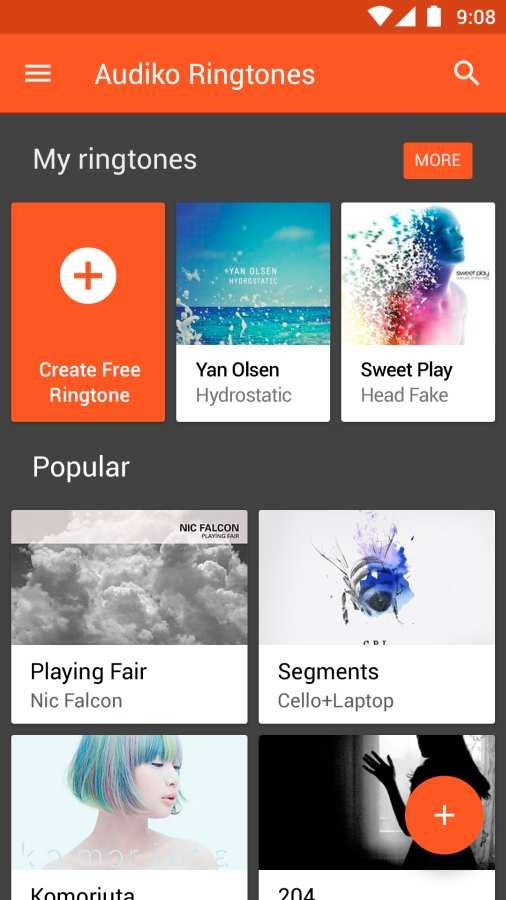 Android 版 Audiko 铃声截图1