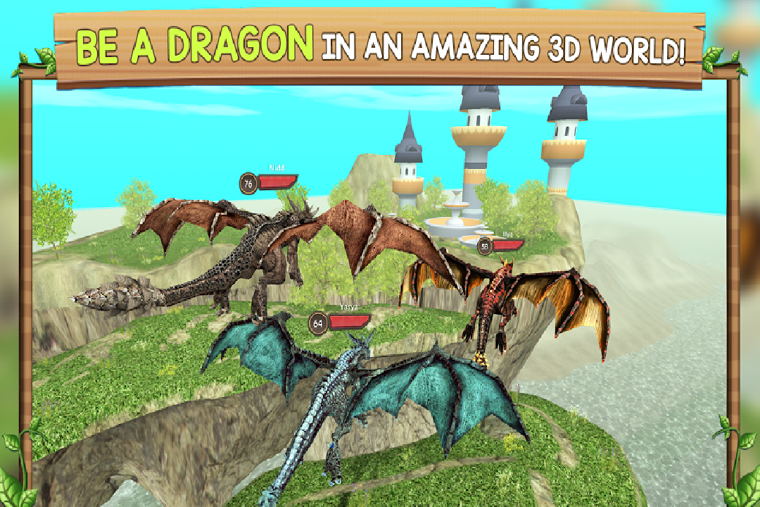 Flying Dragon Simulator 2019 New Dragon Game截图5