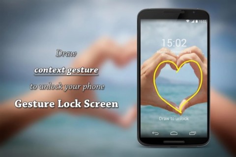 Gesture Lock Screen截图2