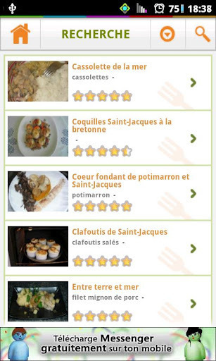 77000 recettes de cuisine截图5