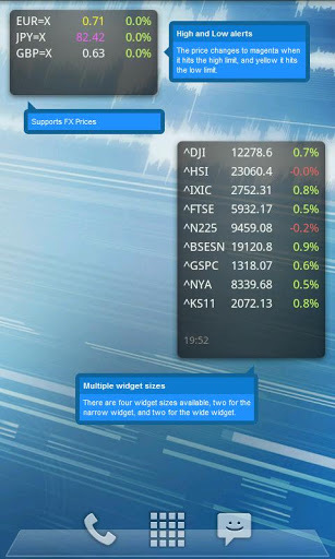 Ministocks - Stocks Widget截图4