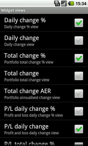 Ministocks - Stocks Widget截图2