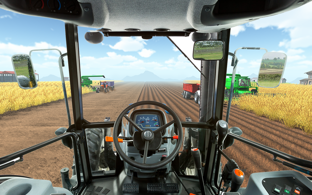 农用拖拉机模拟驾驶截图3