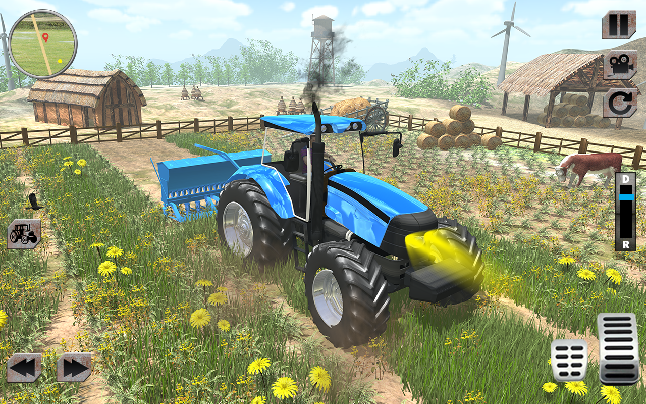 农用拖拉机模拟驾驶截图1