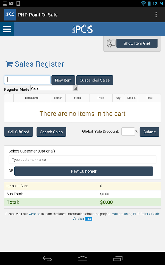 PHP Point Of Sale截图5