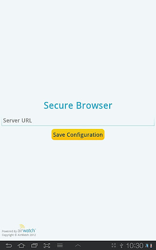 AirWatch Secure Browser截图4