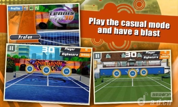 3D网球（专业版）截图3