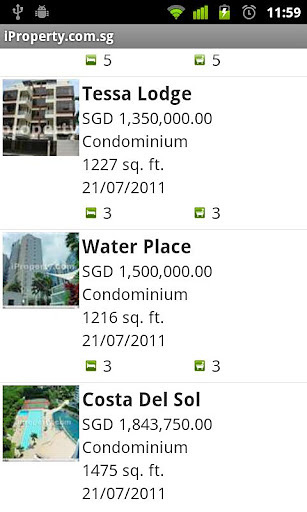 Singapore Property Search截图3