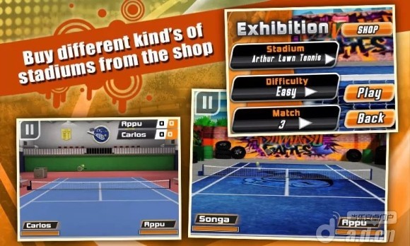 3D网球（专业版）截图1