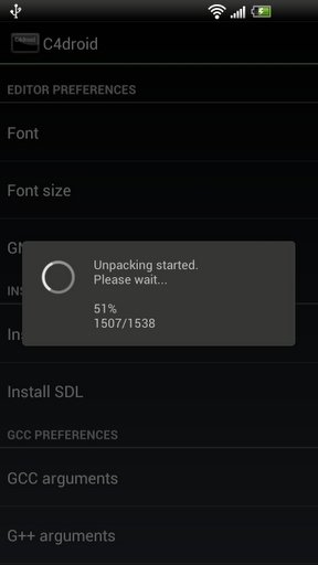 GCC plugin for C4droid截图1