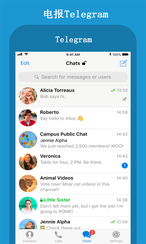 电报Telegram截图2